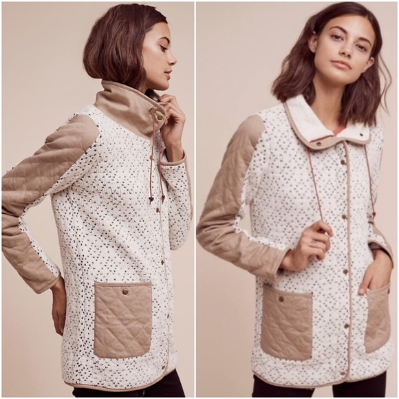 Anthropologie Jackets & Blazers - Anthro Sleeping on Snow Lake Placid Sweater Jacket